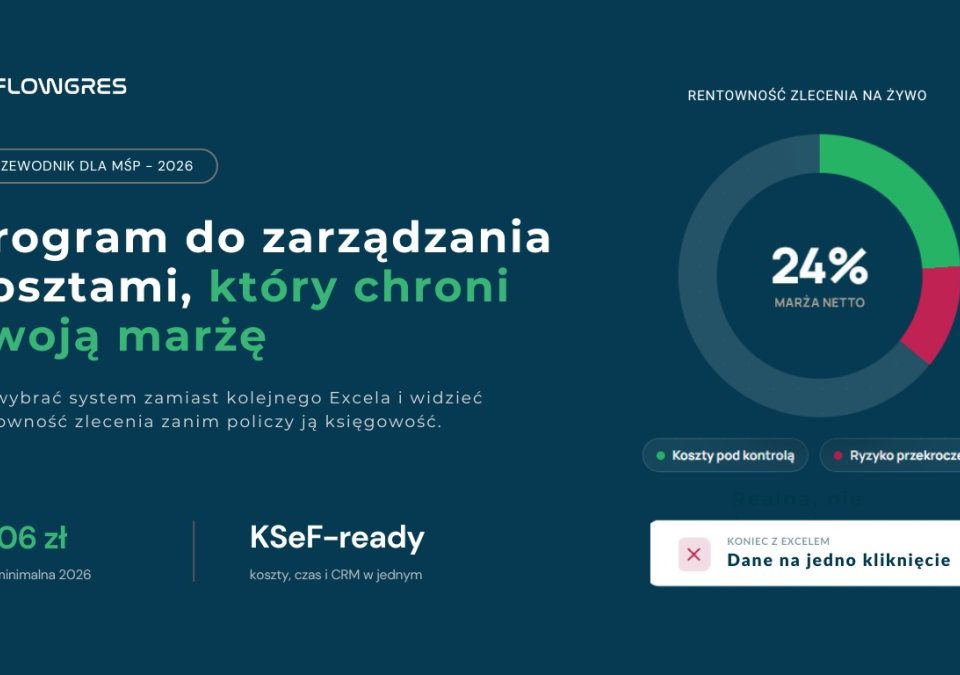 Program do zarządzania kosztami: Jak wybrać system, który realnie chroni marżę Twojej firmy?