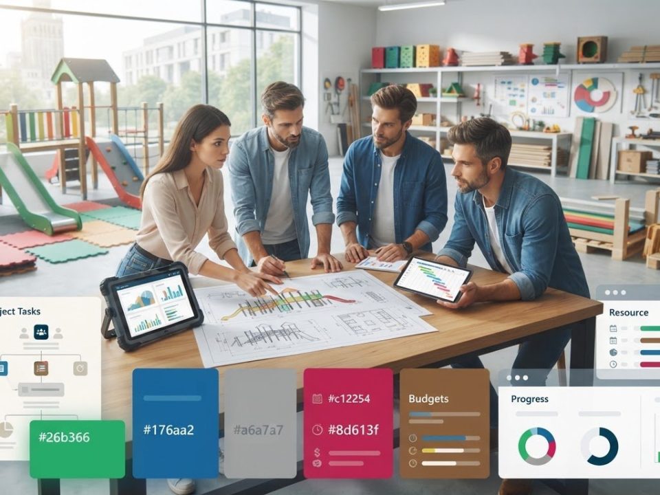 System dla producentów i firm montujących place zabaw,